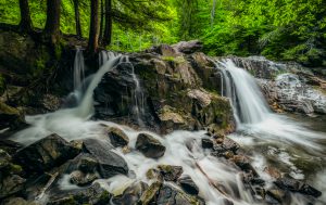 Vermont stream in spring